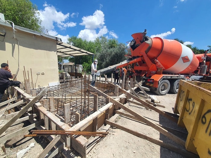 בניית ממד על עמודים