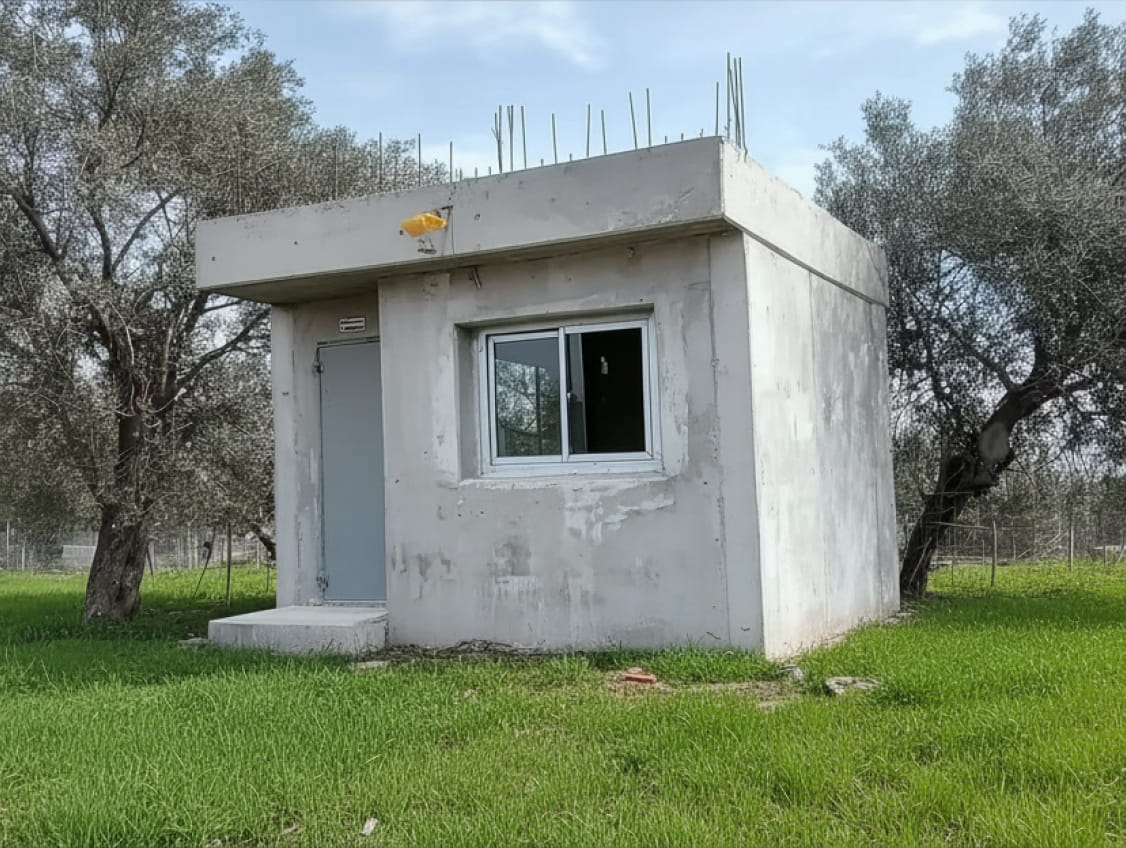 ממד על עמודים לבניינים משותפים